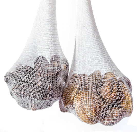 Eselect 18" Seafood Boil & Steamer Bags - Pack of 25, Seafood Boiling Bags for Crab, Crawfish, Shellfish - Low Country Boil, Clambake, Crab Boil, Soup Bags, Vegetable Storage Bags