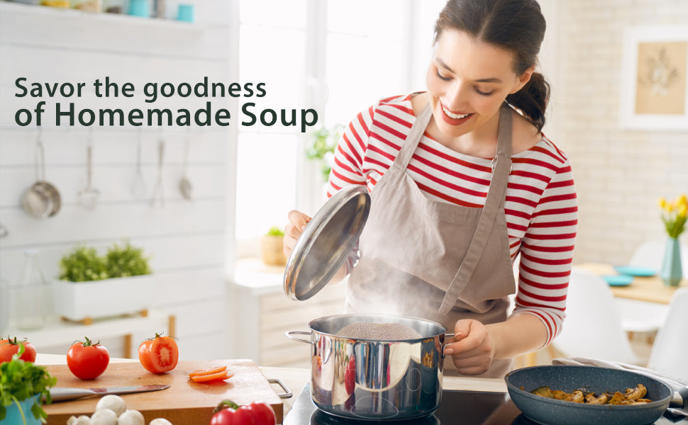 Eselect 24” Soup Bags - Pack of 25, Cooking Bags for Making Flavorful Soup Stock, Broth & Stew, Clam Bags, Steamer & Boiling Bags, Food Storage Bags